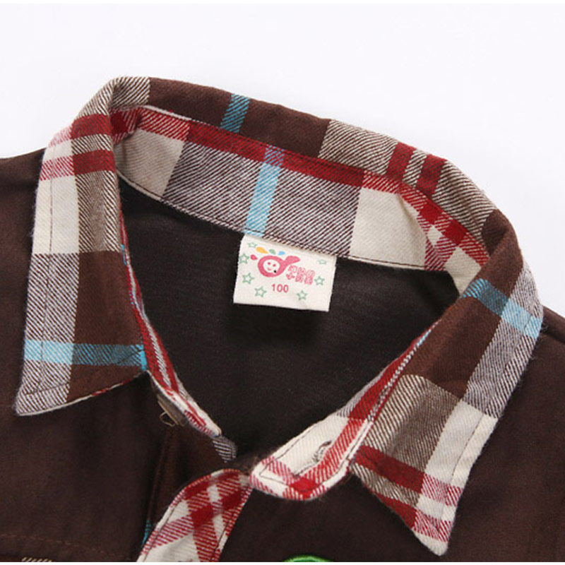 Chemise garcon à manche longue - Ref 2081959 Image 3