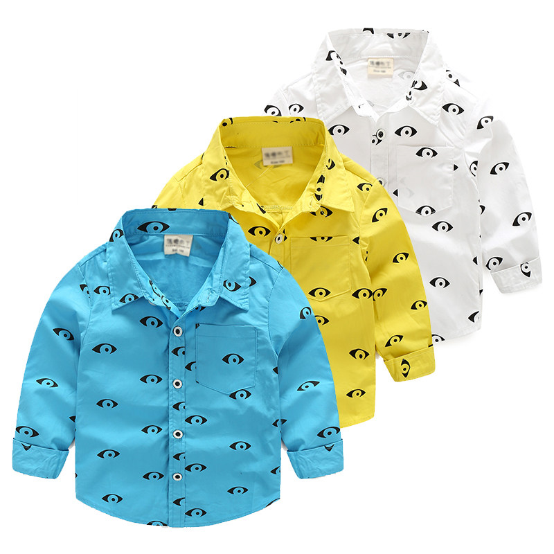 Chemise garcon à manche longue - Ref 2081911 Image 1