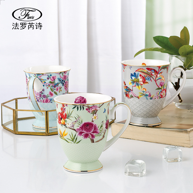 Floris骨瓷FLORIS马克杯马克杯
