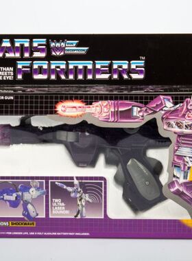 变形玩具金刚 G1  动画 震荡波 1984全新未拆封盒装 全国包邮