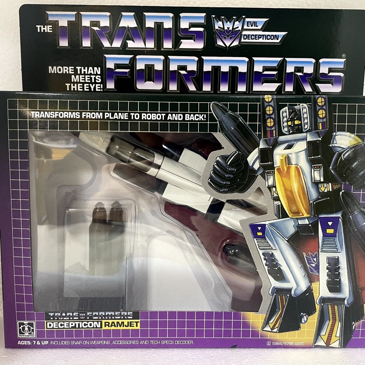 变形玩具金刚 G1 动画1984 复刻 喷气机 飞机 全新未拆封盒装包邮