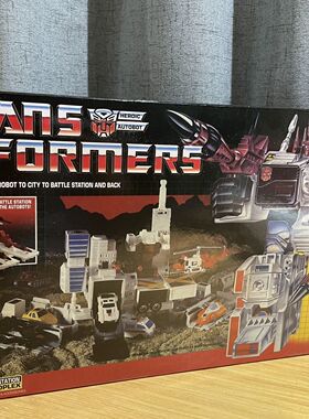 变形玩具金刚 G1 猛大帅 大都市 复刻版1984动画 全新盒装未拆封