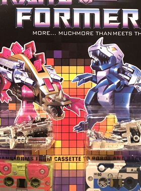 变形玩具金刚 G1 动画1984 霸天虎磁带 暴龙 残杀 全新未拆封