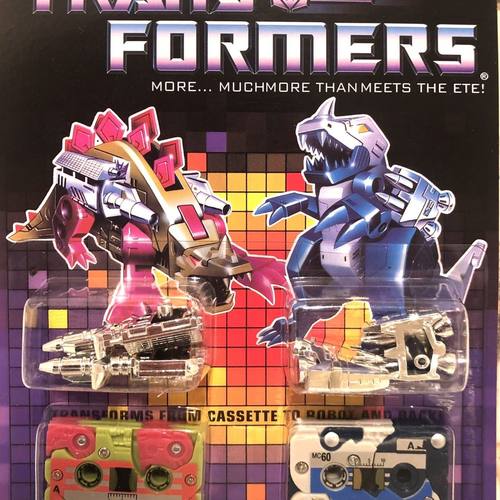 变形玩具金刚 G1 动画1984 霸天虎磁带 暴龙 残杀 全新未拆封