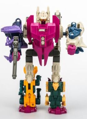 变形玩具金刚 G1 动画1984 犰狳鬼 组合 合体 金刚全新盒装未拆封