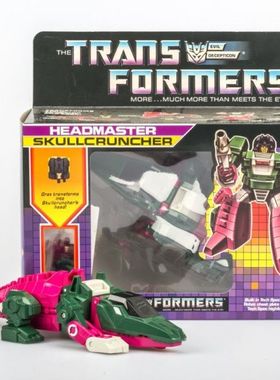 变形玩具金刚 G1 鳄龙 鳄鱼 动画头领战士1984大电影全新盒装