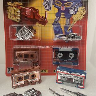 弹射 动画1984 铁角 全新未拆封 博派磁带 变形玩具金刚