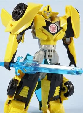 孩之宝变形金刚领袖的挑战大黄蜂D级加强战士领袖之证全新未拆封