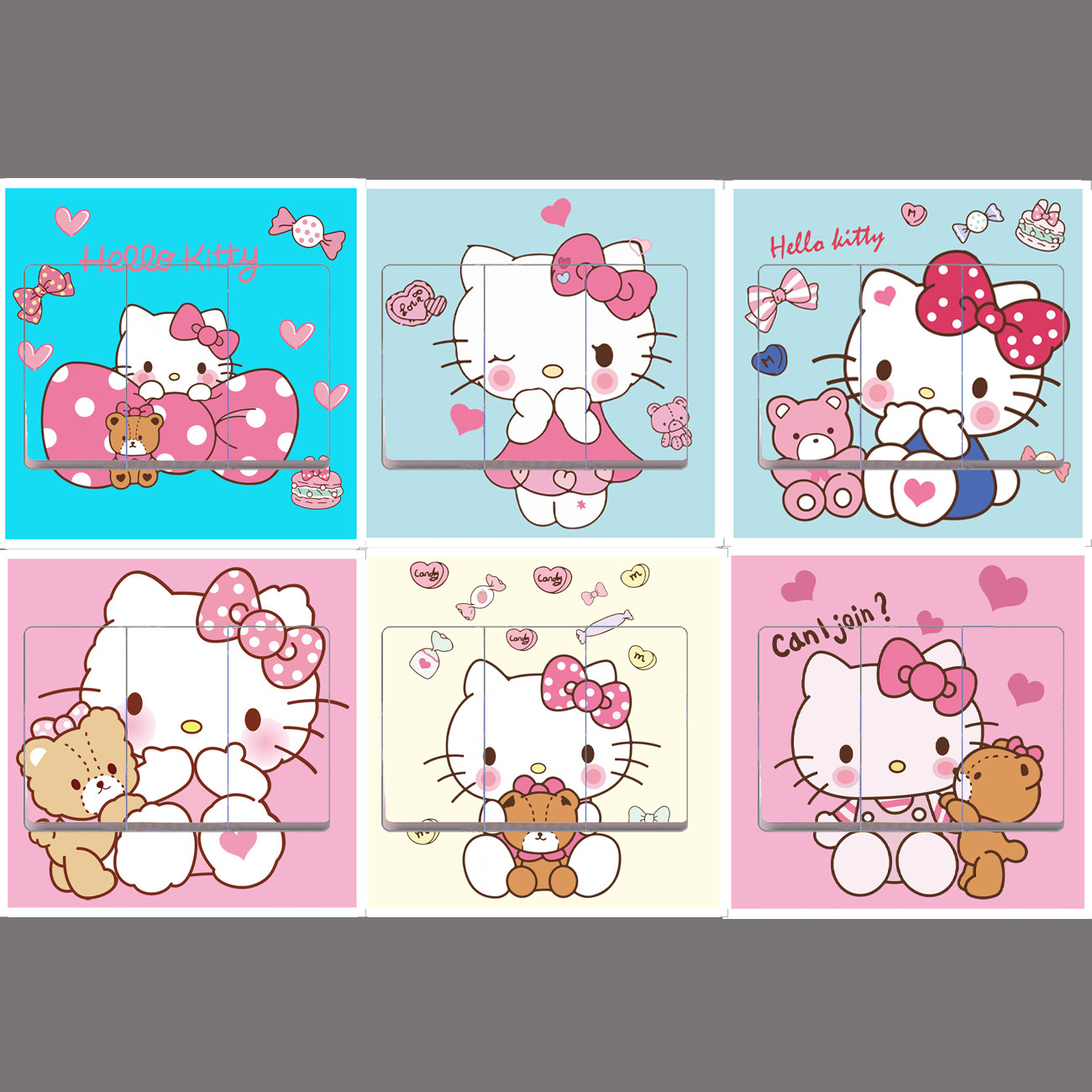 hellokitty猫开关贴插座贴画墙上翻新家用房间遮挡自粘不透明装饰,家居饰品,开关贴,淘宝优惠券,粉丝福利购,淘宝优惠卷