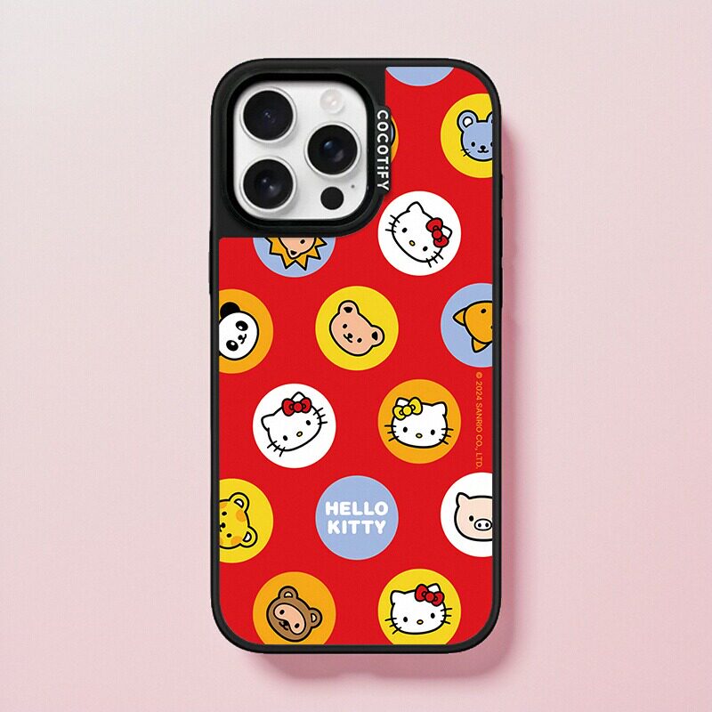 ins少女可爱镜面HelloKitty15适用苹果16ProMax手机壳iPhone case17全包新款14防摔保护套