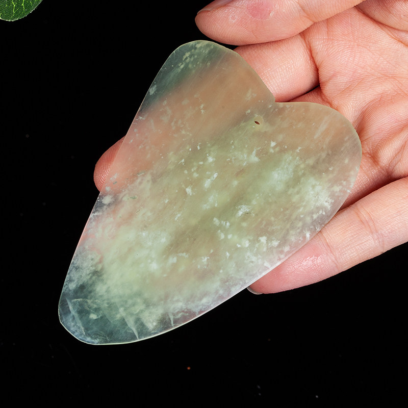 毛囊清洁术产品玉板刮痧板毛囊清洁面部脸部美容玉石面刮板女脸部