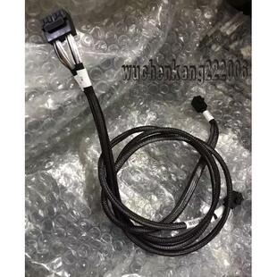SAS线12G 联想SR588服务器阵列卡一分二MINI 8643数据线01KN083