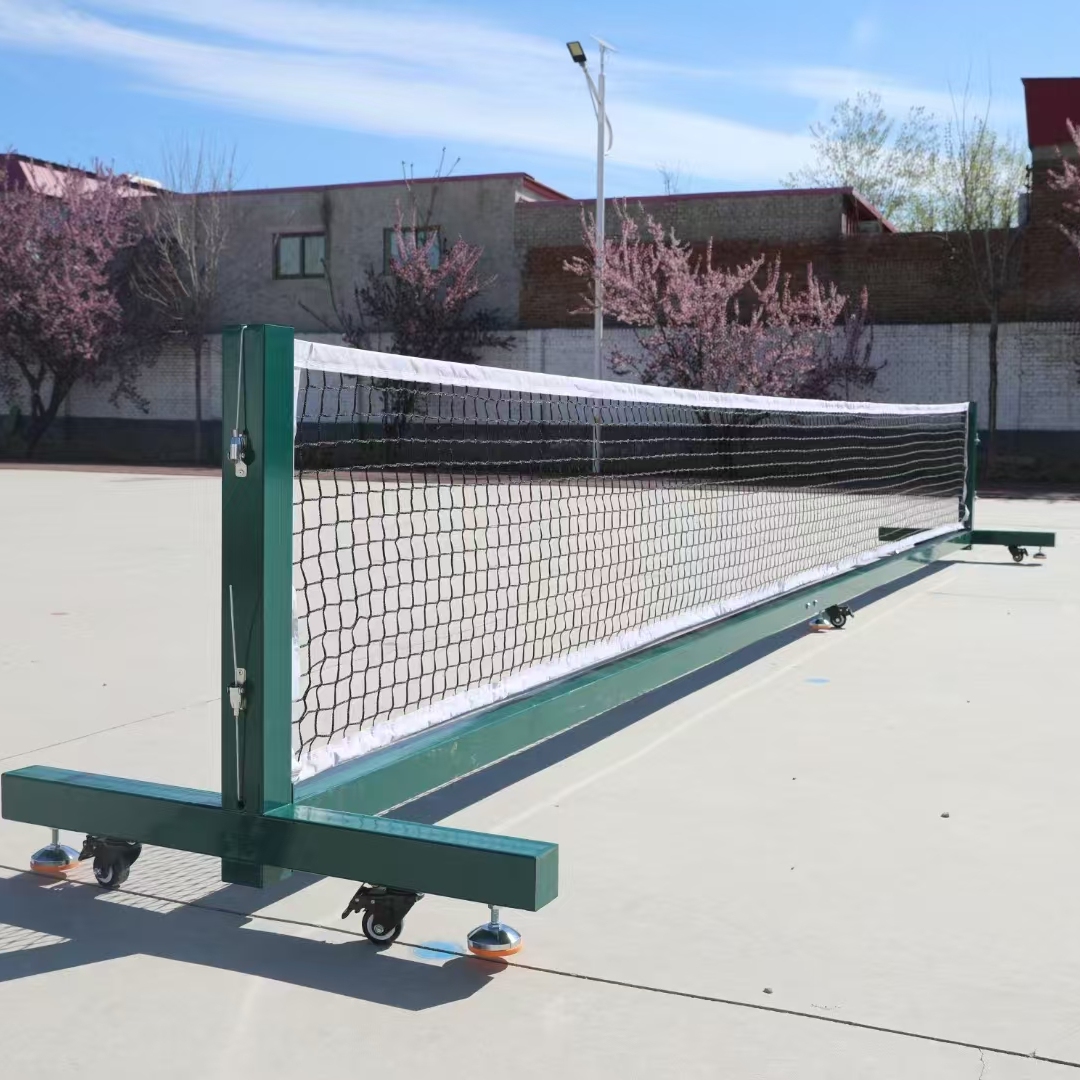 pickleball移动匹克球网柱专业匹克球网架户外便携式匹克球网球柱