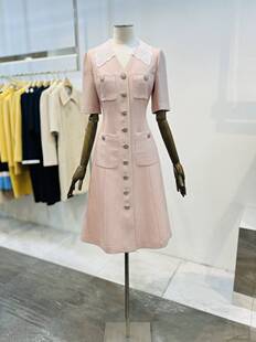 新品 V领A字收腰连衣裙 MOJO.S.PHINE莫佐2022夏季 韩国直邮代购