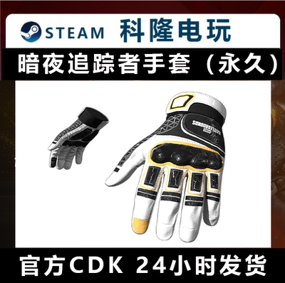 绝地求生PUBG暗夜追踪者手套皮肤CDK激活暗夜端游吃鸡夜行者手套