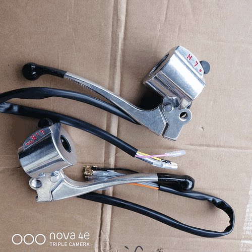 老本田银猫cgn125脚动开关总成