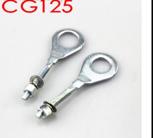 适用CG125/珠江款国产CG款本田125/ZJ125/链条调节调链器千斤鱼尾