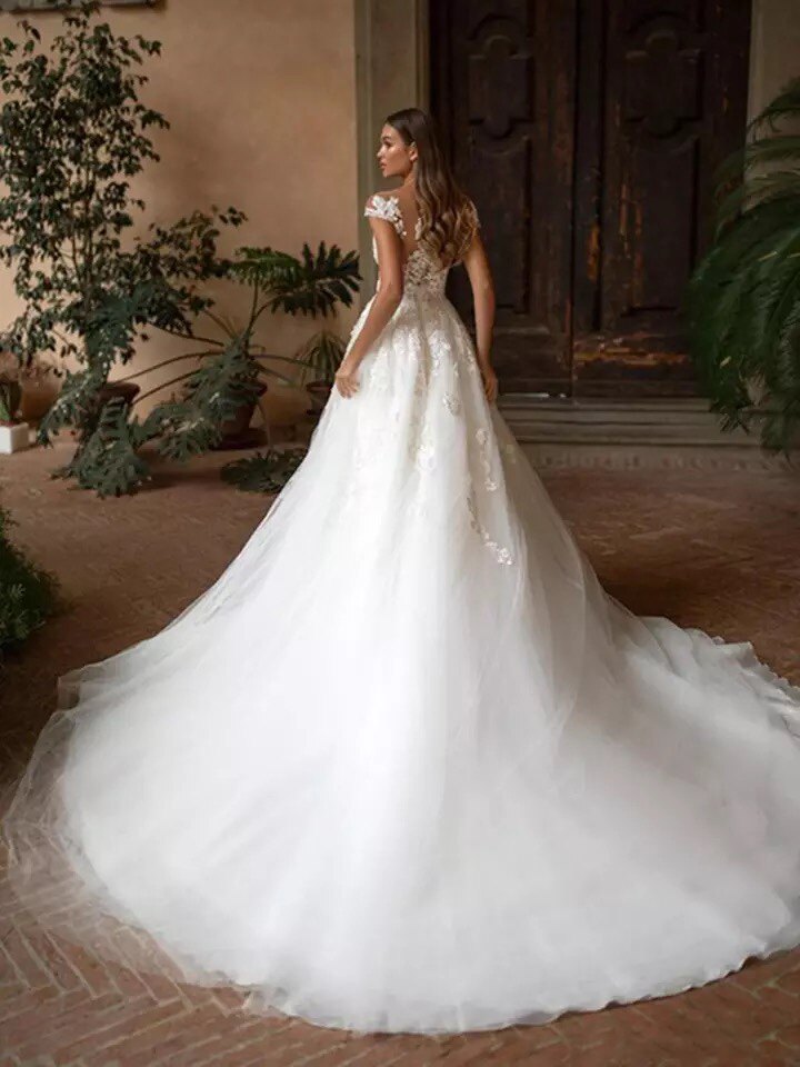 BOHO 웨딩 드레스 A 라인 신부 드레스 웨딩 드레스 아프리카