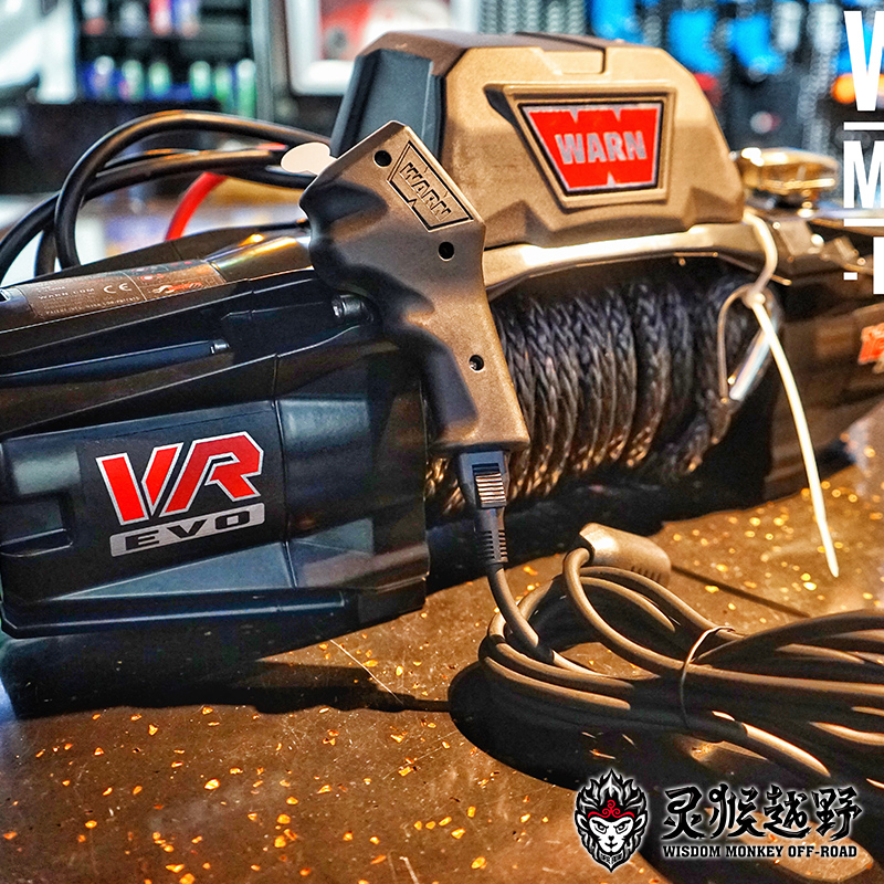 越野装备户外救援WARN绞盘12000磅尼龙绳 EVO无线遥控系列