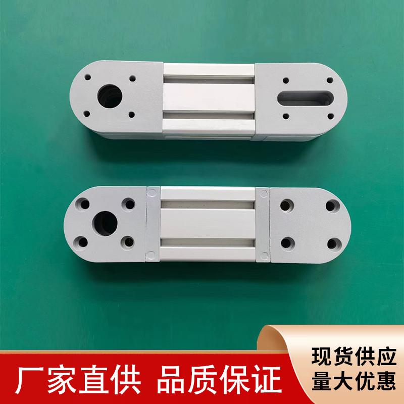 4080铝座3060轴承座输送带机头尾主从动滚筒张紧座全套流水线配件图片