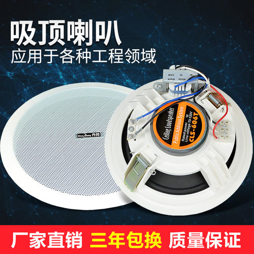 丹邦商场超市背景音乐吸顶喇叭