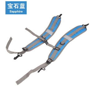 吉岩减震肩带护具漂流袋背带保护肩垫背包带子双肩背包配件防水袋