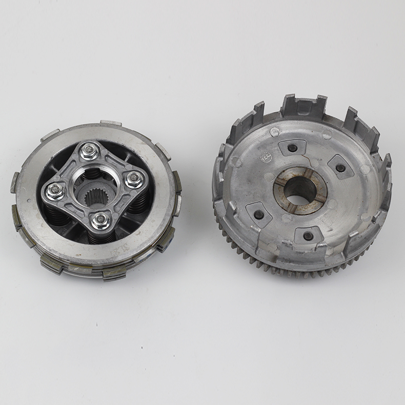 适用新大洲本田万里行SDH125-B-V离合器总成大鼓小鼓摩擦片大小古
