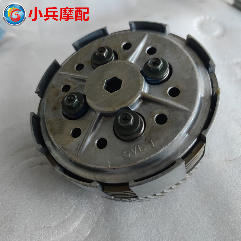 适用建设雅马哈天剑YBR125离合器总成小鼓大鼓小古大古摩擦片