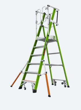 雷都捷特 小巨人 多功能折叠玻璃钢梯子国外进口天笼梯19706