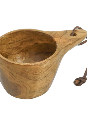 印尼进口手工柚木蘑菇托盘烛台