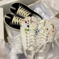 White Splatter Ink