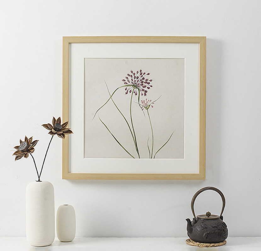 正方形画框实木素描框相框展览