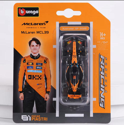 比美高F1挂卡1:64方程式赛车模型红牛RB21法拉利 奔驰 迈凯伦车队