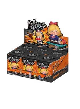 KOKOSA暴走萝莉系列潮玩盲盒克克莎公仔手办桌面摆件玩偶礼物正版