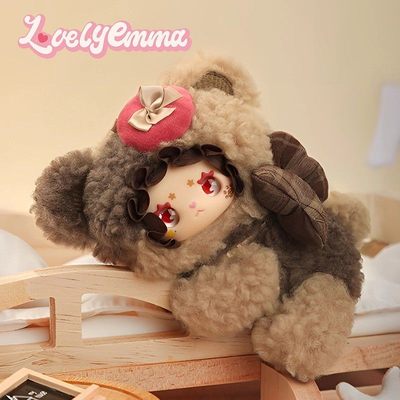 正版LOVELY EMMA小熊领养指南系列盲盒挂件潮玩公仔玩偶摆件礼物