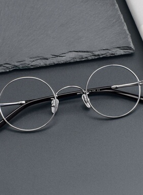 Shenzhen high quality titanium glasses frame round small