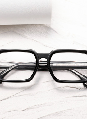 JACQUES同款JMM78RX 8.0高档板材大方框近视眼镜架男女复古时尚