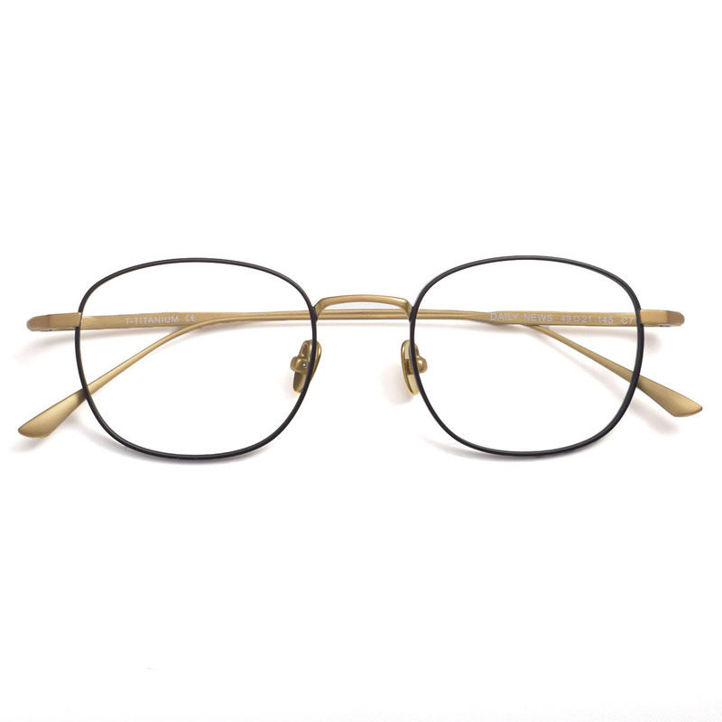 增同永款DAILY NEWS女生纯钛简约眼镜框显脸小近视眼镜架