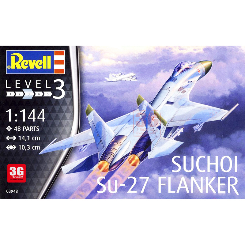 3g模型revell/利华03948su-27