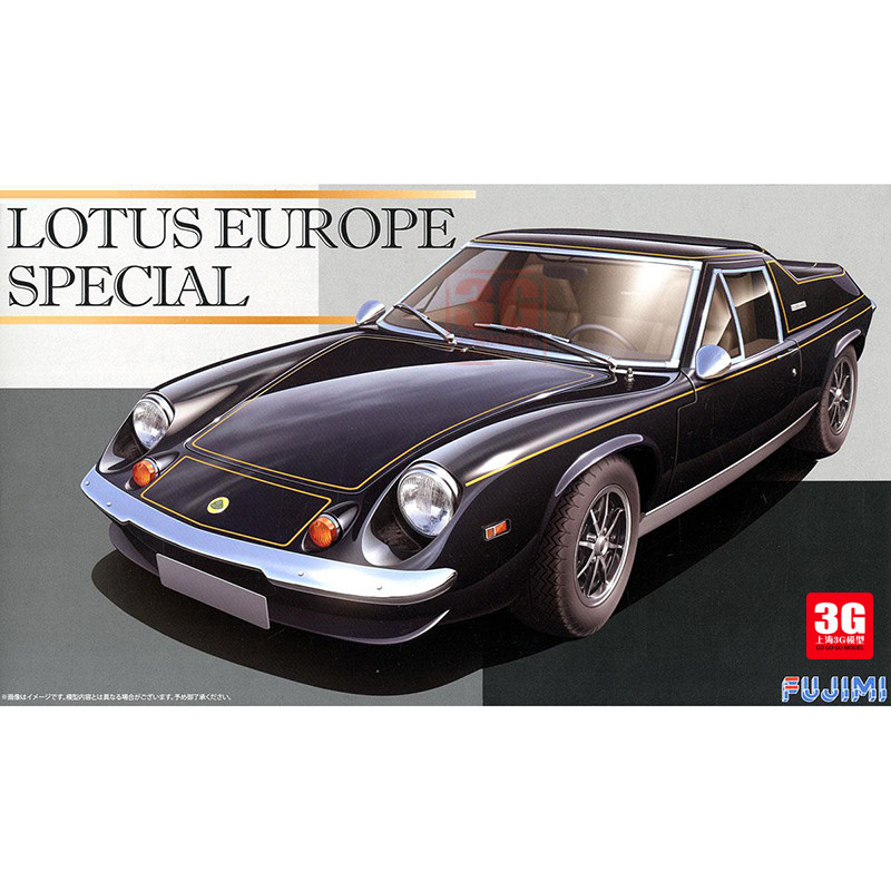 3g模型 富士美拼装车模 12629 莲花lotus europa special 1/24