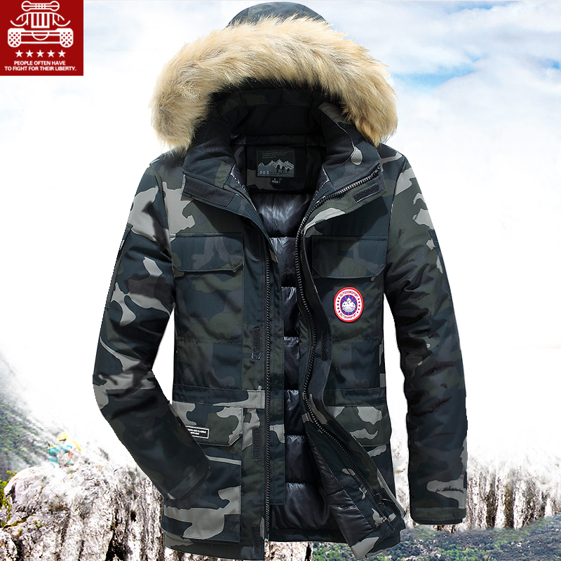 战地苏罗秋冬季防风防水迷彩棉服男飞行员夹克军棉大衣外套保暖潮