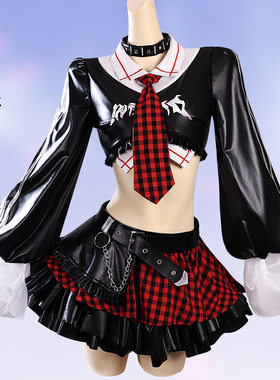 明日香cos服eva摇滚乐队战士手办同款cosplay二次元动漫服女跨境