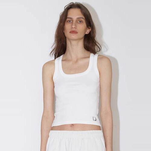 【品牌特卖 正品现货】Polysooem简约基础款纯色修身工字背心打底