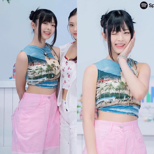 【品牌特卖 正品现货】Polysooem 范玉欣同款大海印花设计感背心