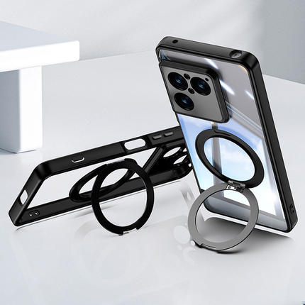 适用索尼Xperia1VIII手机壳1 VIII八代旋转360磁吸壳Xperia1VIII铠甲保护套第八代透明防摔壳支点壳sony新款