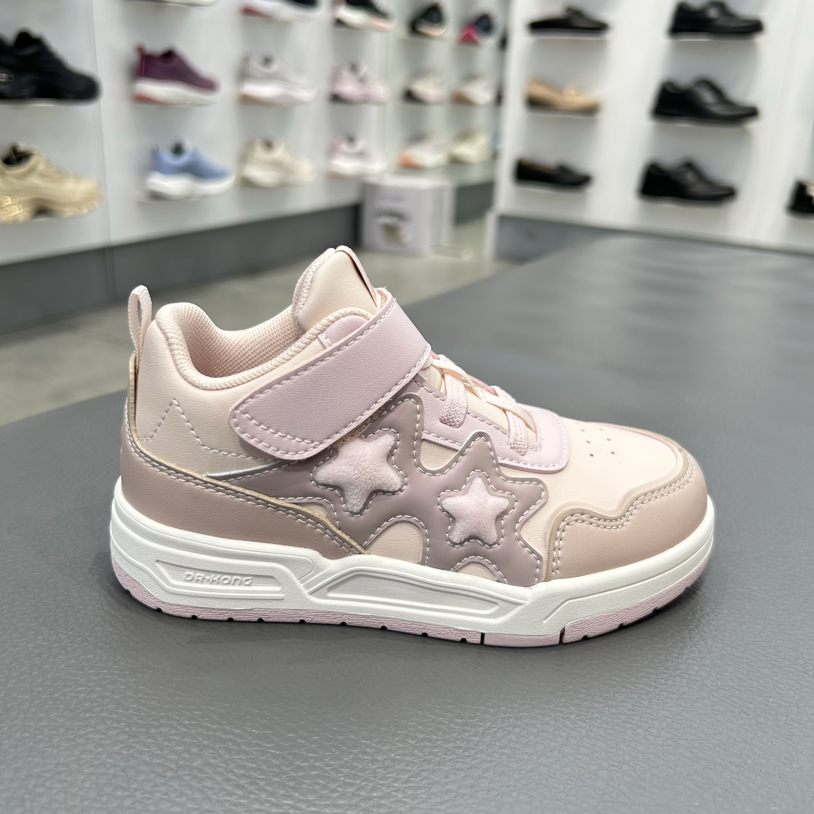 江博士专柜正品2024冬季二阶段机能鞋女童高帮防滑学步鞋B1404774