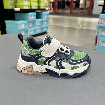 江博士专柜正品2024秋季二阶段机能鞋男童软底防滑学步鞋B1404566