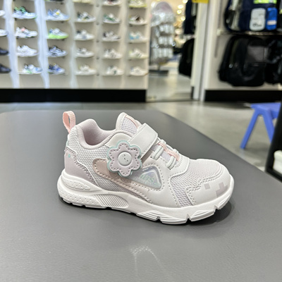 江博士专柜正品2025春夏女童二段机能鞋网面学步鞋1B14A1024BW