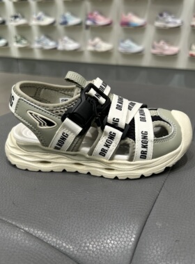 江博士专柜正品2026夏男童包头凉鞋轻便全接触机能鞋1S10B2016AM0