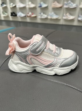 江博士专柜正品2026春女童二段机能鞋网面透气学步鞋1B14B1013HW0